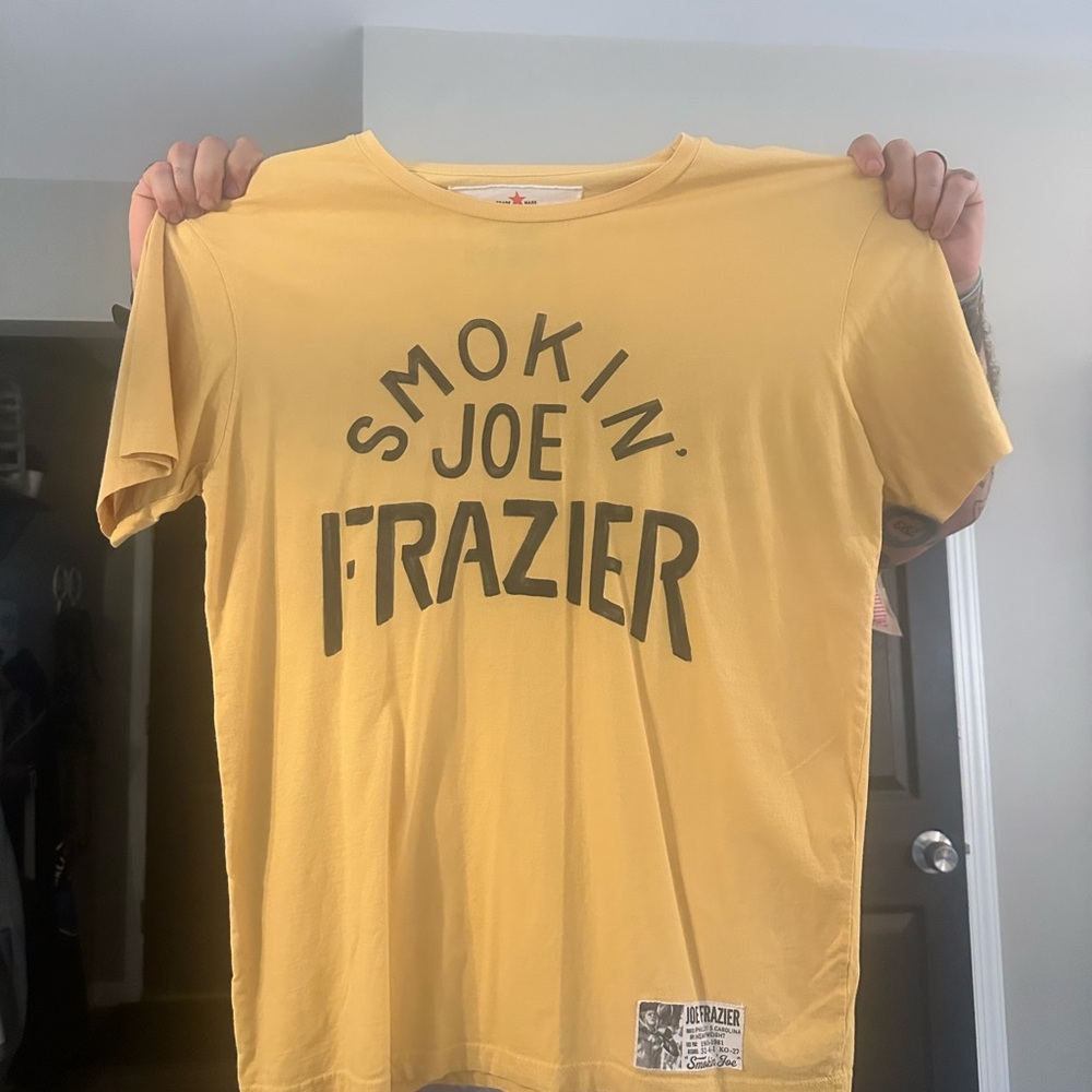 Smokin' Joe Frazier Yellow Tee